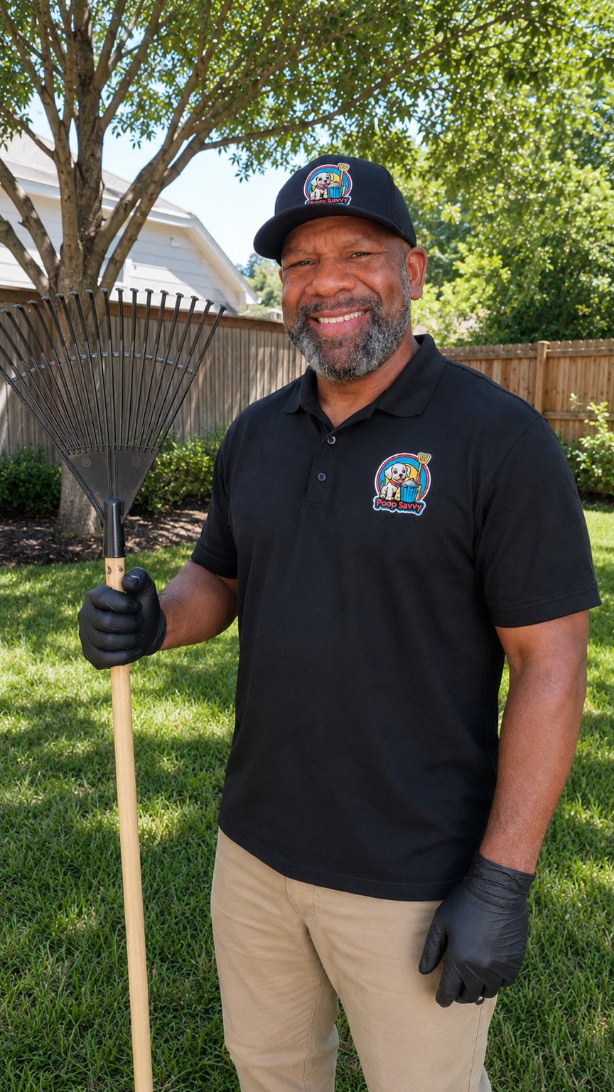 Josh, local owner of Poop Savvy